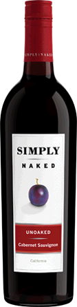 https://www.simplynakedwines.com/public/bottle of Simply Naked Unoaked Cabernet Sauvignon wine