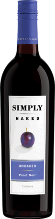 https://www.simplynakedwines.com/public/bottle of Simply Naked Unoaked Pinot Noir wine